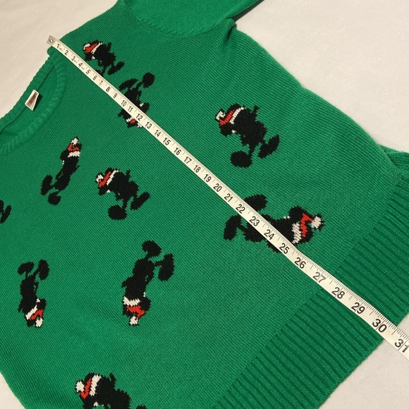 Disney Christmas Mickey MouseSweater Pullover Ribbed Knit Long Sleeve Holiday XL - Picture 9 of 10